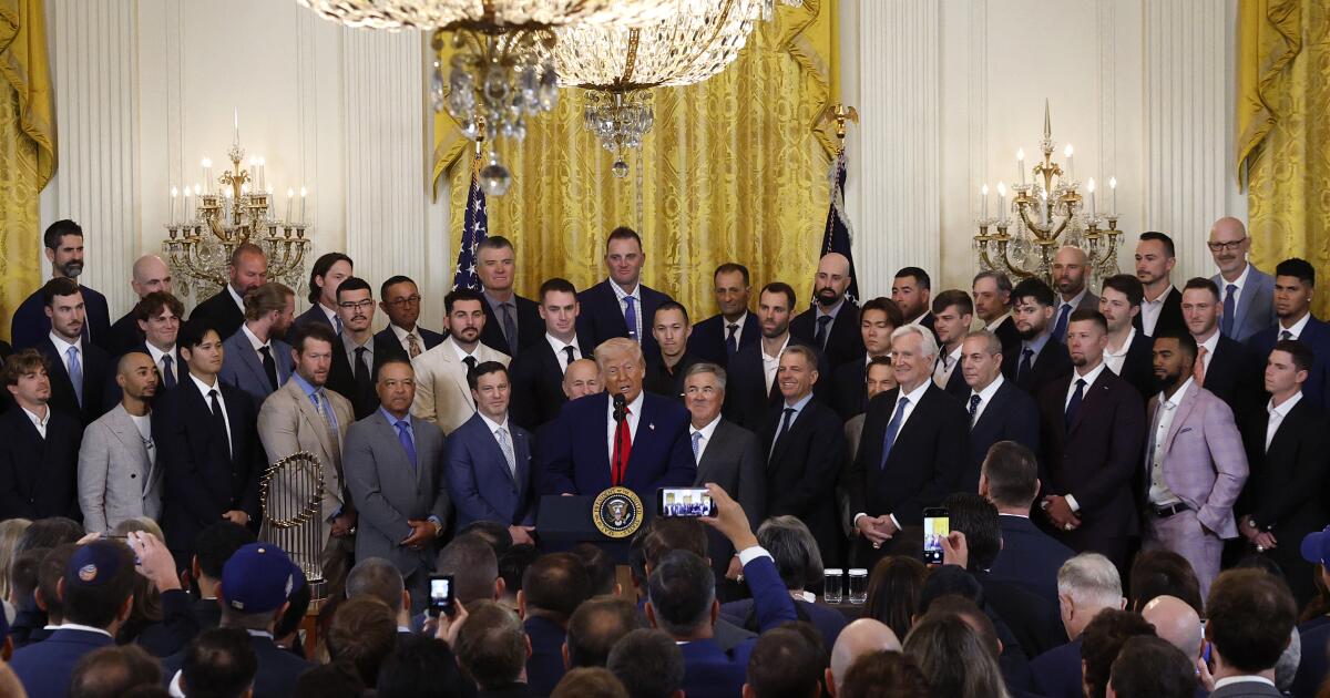 Just say no. Dodgers players should decline White House visit