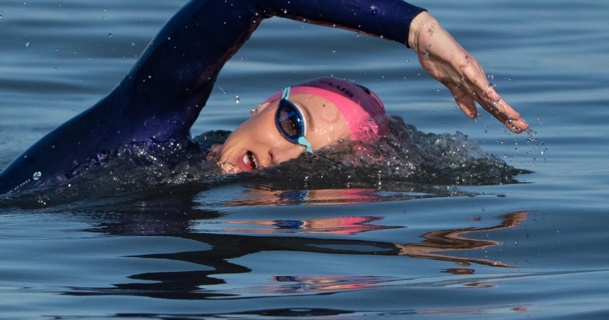 California swim could make history