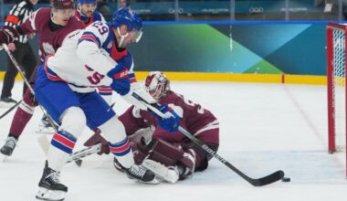 Brock Nelson honors his family's Olympic legacy in U.S. rout