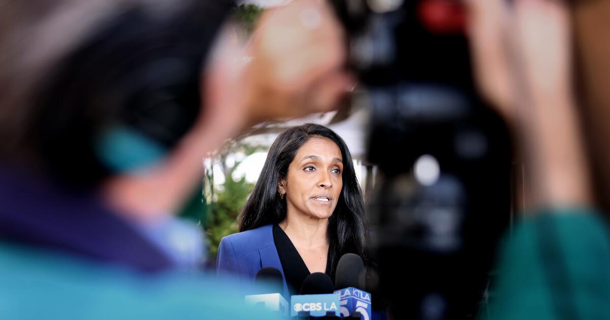 L.A. Mayor Nithya Raman? She's a lefty with a twist