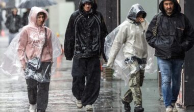 First wave of nearly a week of rain hits Southern California. Snow expected for Mammoth, Tahoe