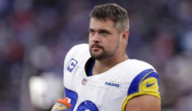Rams offensive tackle Rob Havenstein announces his retirement