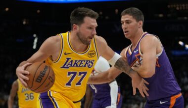 Luka Doncic and Lakers lose third straight on Royce O'Neale's three