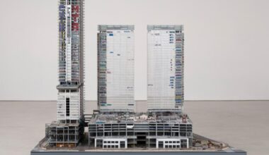 Sayre Gomez miniaturizes downtown L.A.'s Graffiti Towers in new exhibit