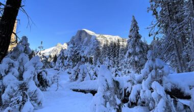 Yosemite National Park closed because of winter storm