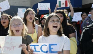 Redlands students stage ICE walkouts. Officially, they're truant