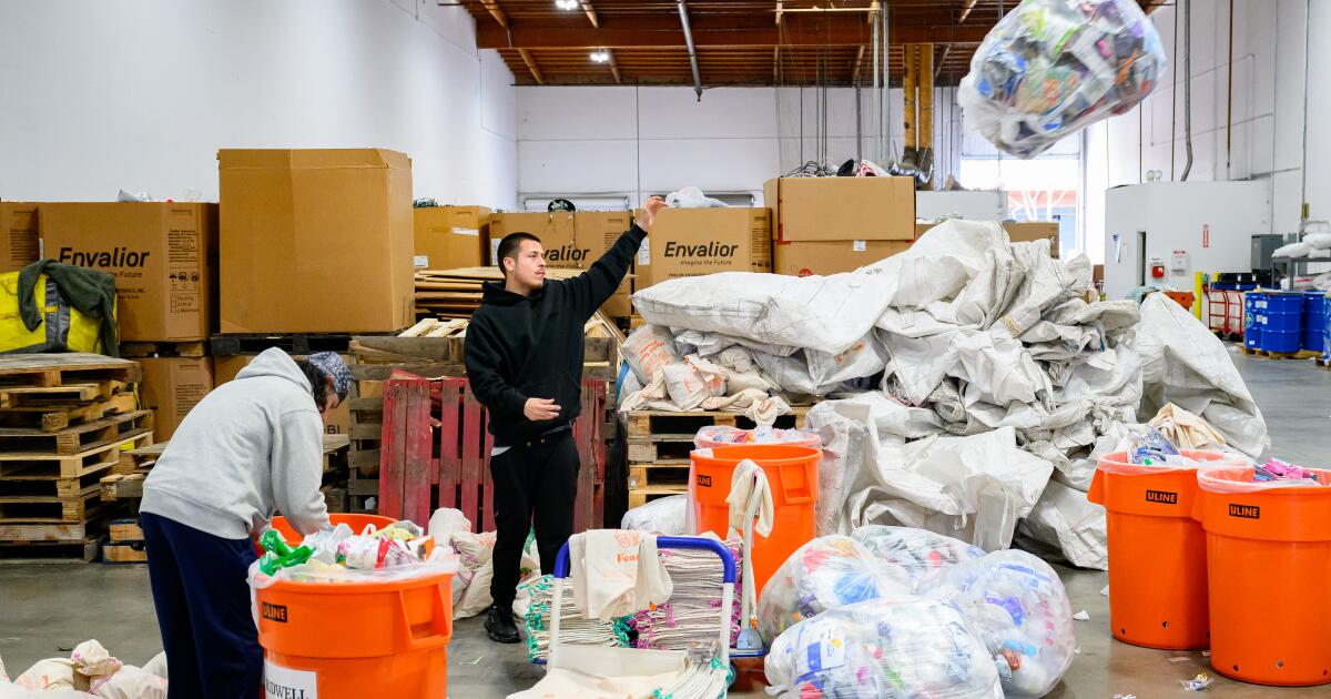 The company Ridwell tries to recycle the really difficult plastics
