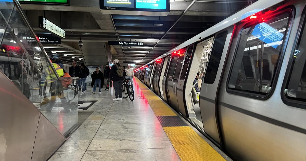 California lending $590 million to keep Bay Area Rapid Transit running