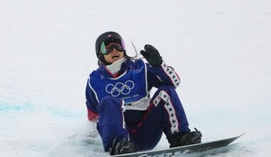 Chloe Kim falls short of historic gold at Winter Olympics