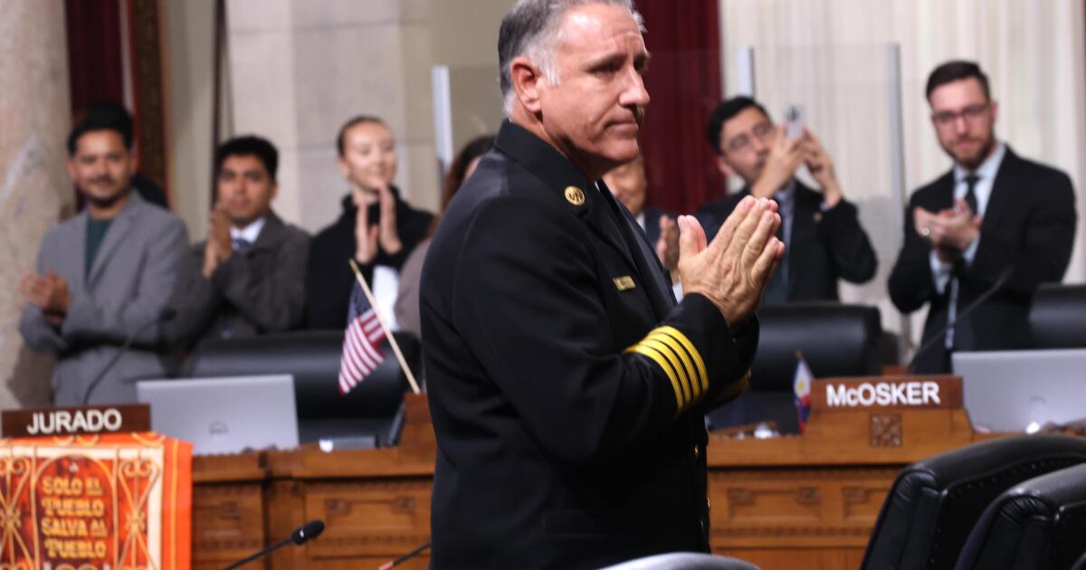 LAFD chief will make $473,600 a year to run an embattled department