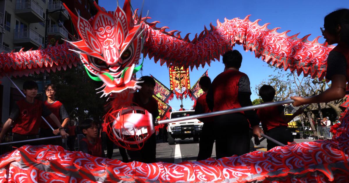 Chinatown parade celebrates Lunar New Year and Los Angeles
