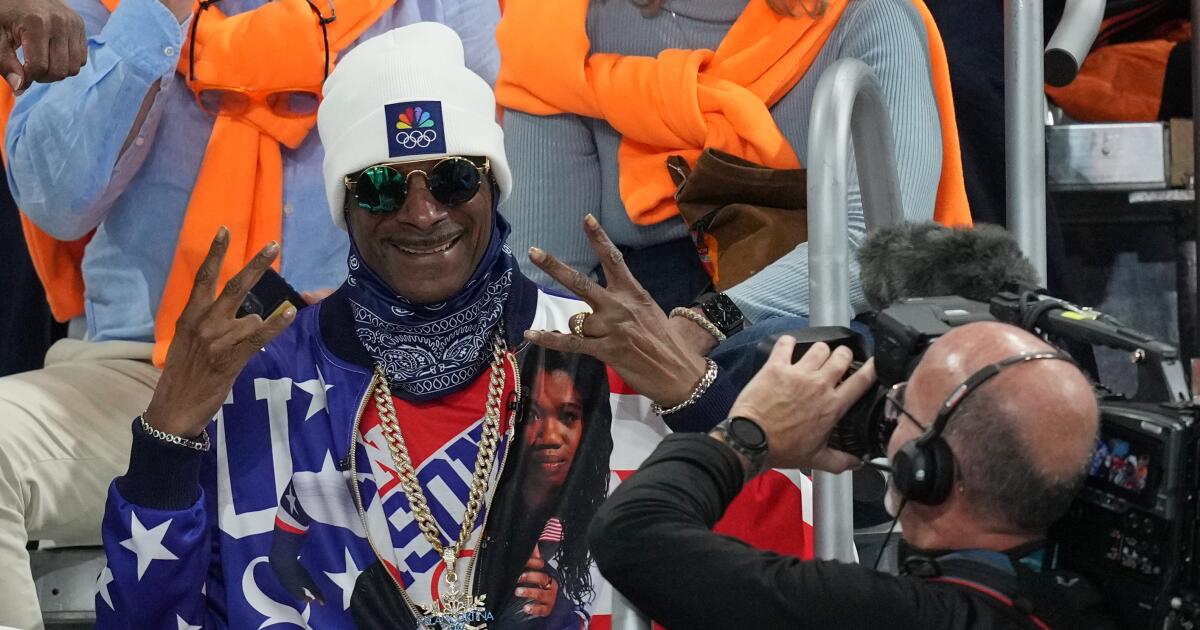 Snoop Dogg embraces his growing NBC Olympic ambassador of joy role