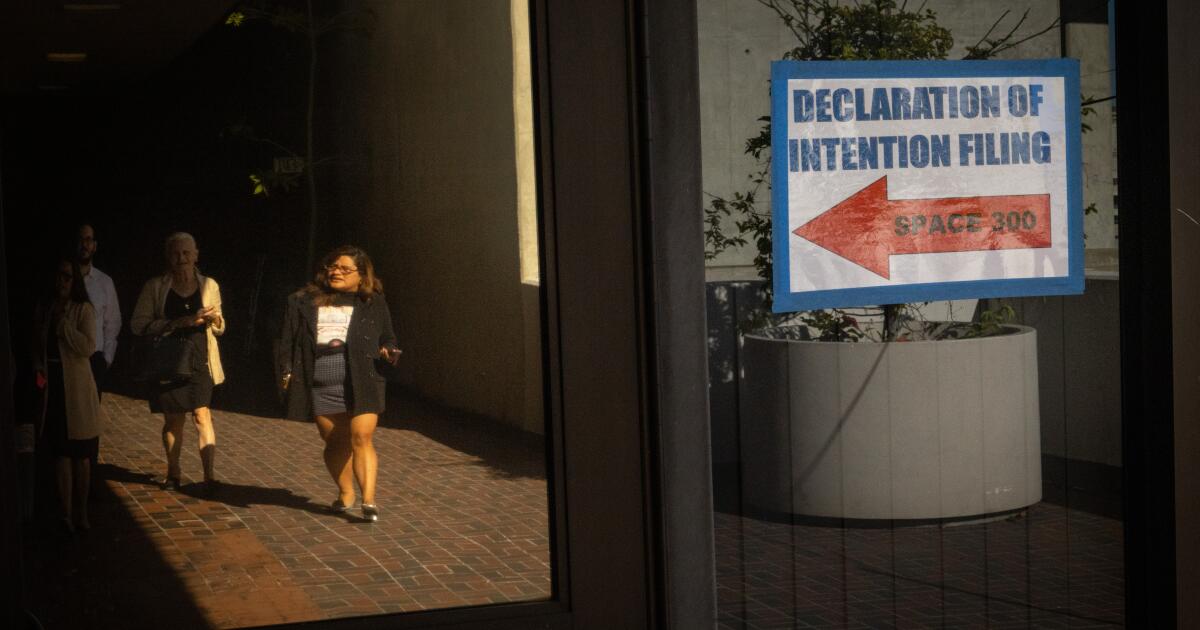 Here's who filed to run in L.A. city elections