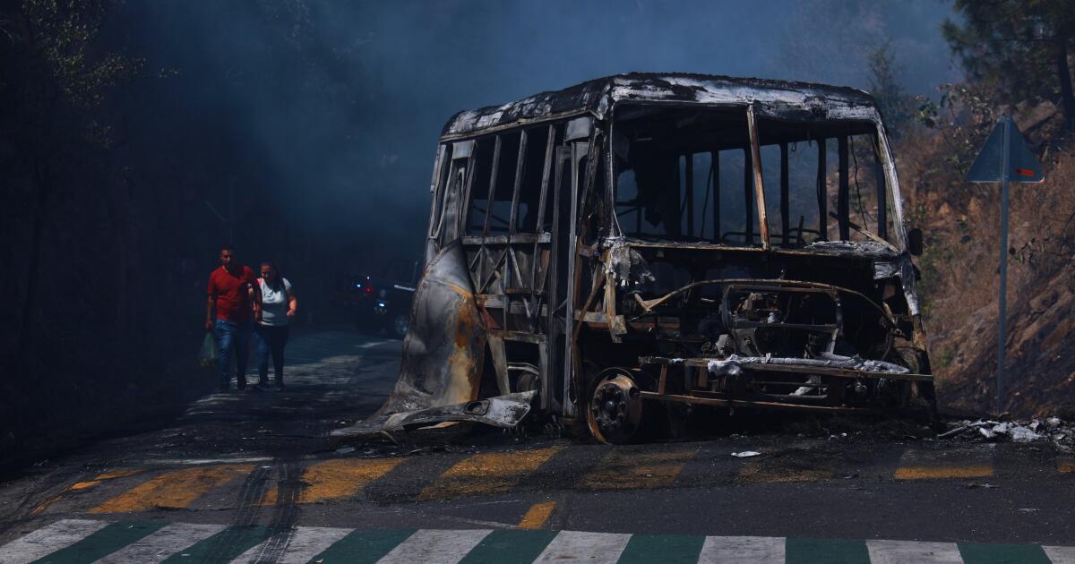 Dozens of Mexican soldiers killed in cartel attacks after operation targeting kingpin