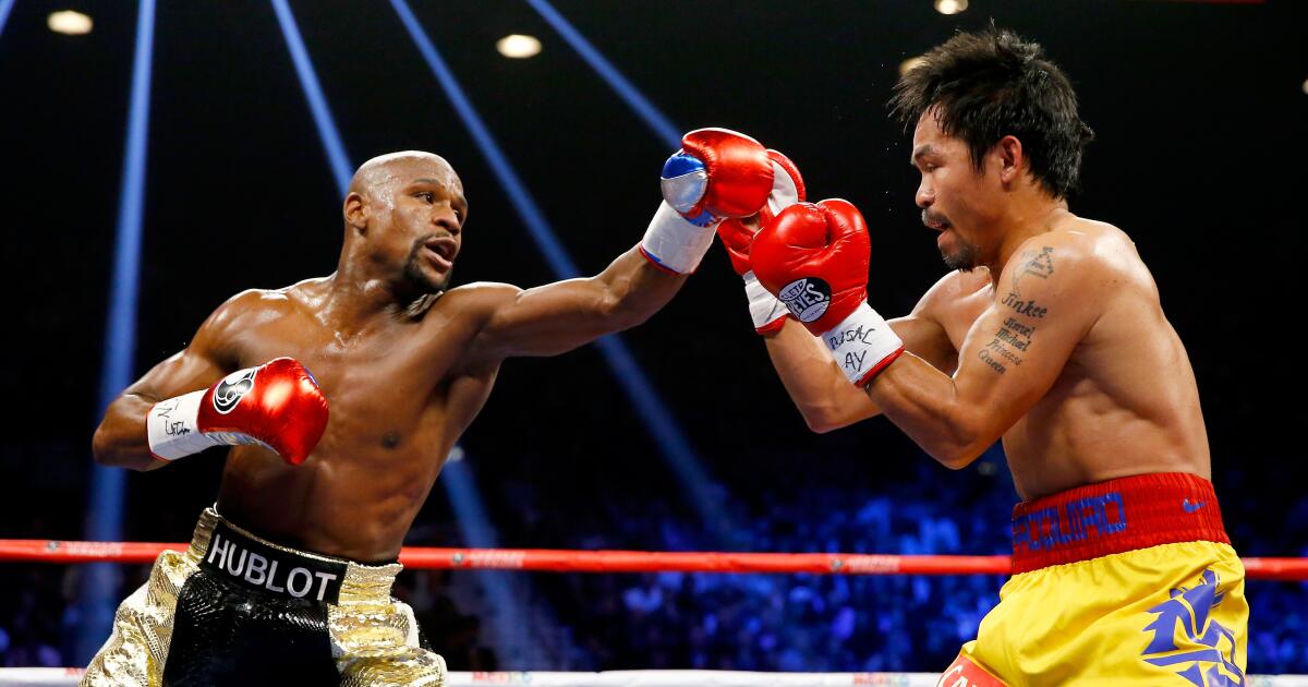 Floyd Mayweather Jr. and Manny Pacquiao announce September rematch