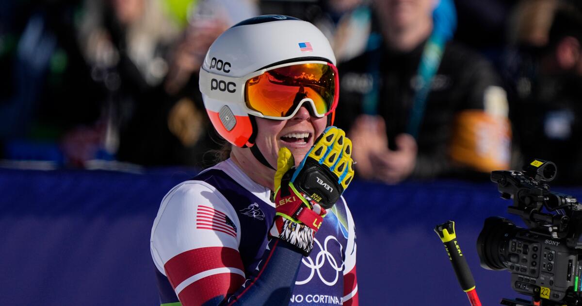 Breezy Johnson earns comeback gold after Lindsey Vonn crashes