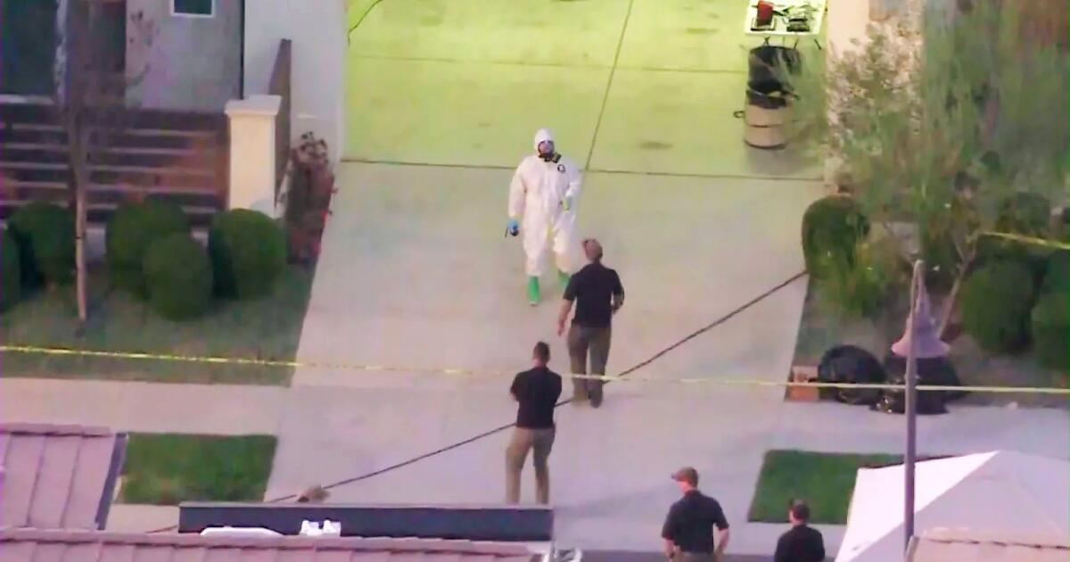 FBI hazmat team raids Irvine home, investigates chemicals found inside