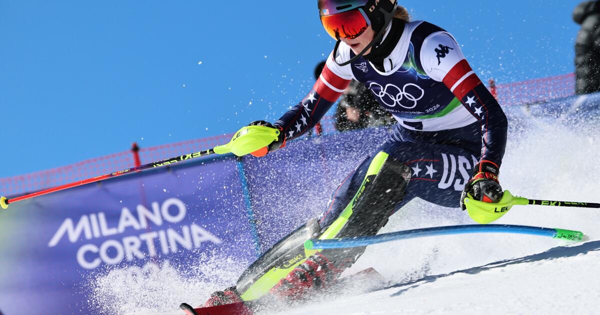 Mikaela Shiffrin wins gold in slalom at Milan-Cortina Olympics