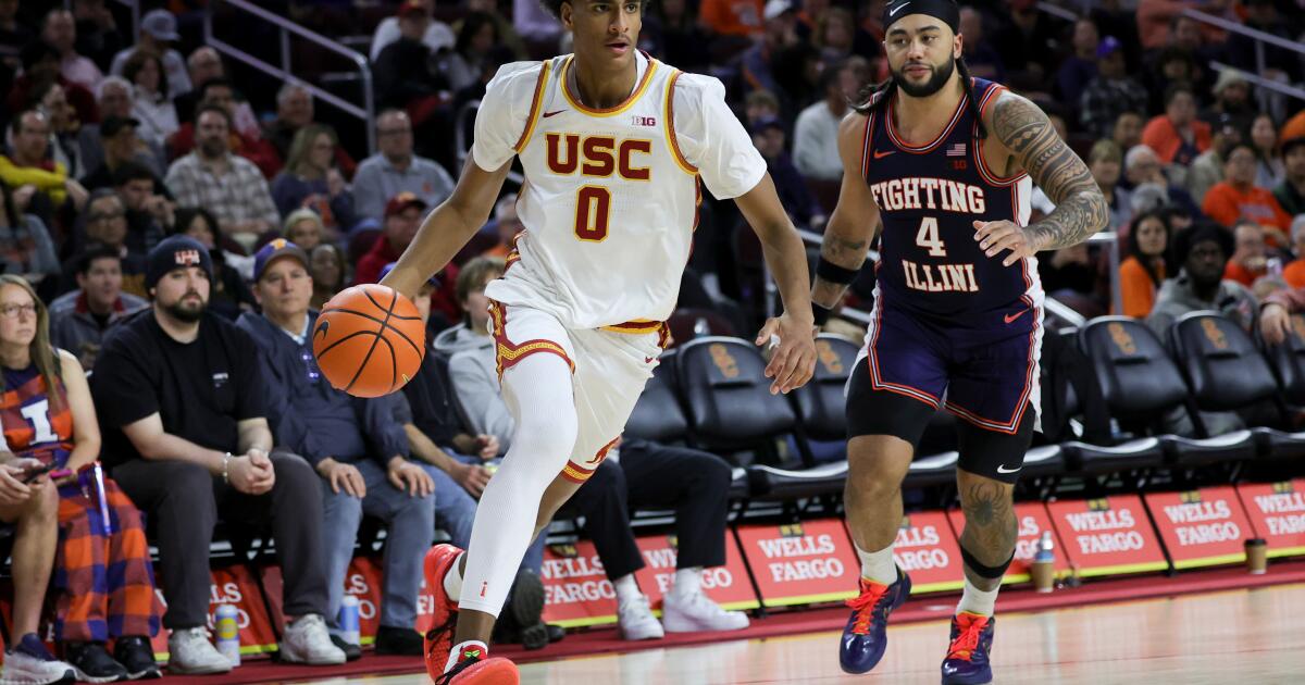 USC men come unraveled in blowout loss to Illinois