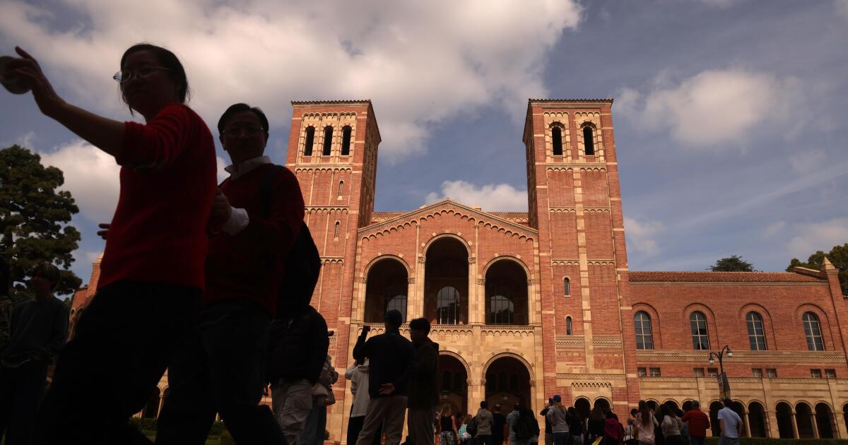 Trump sues UC over alleged 'hostile' environment for Jewish UCLA employees