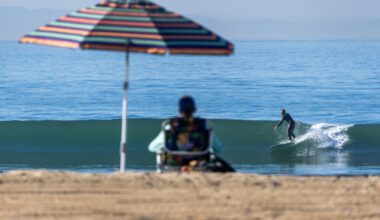 California beaches growing? A few shorelines get much wider