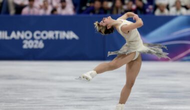 U.S. takes early lead in Olympic figure skating team competition