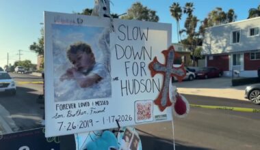 Community honors 6-year-old killed in Pacific Beach hit-and-run
