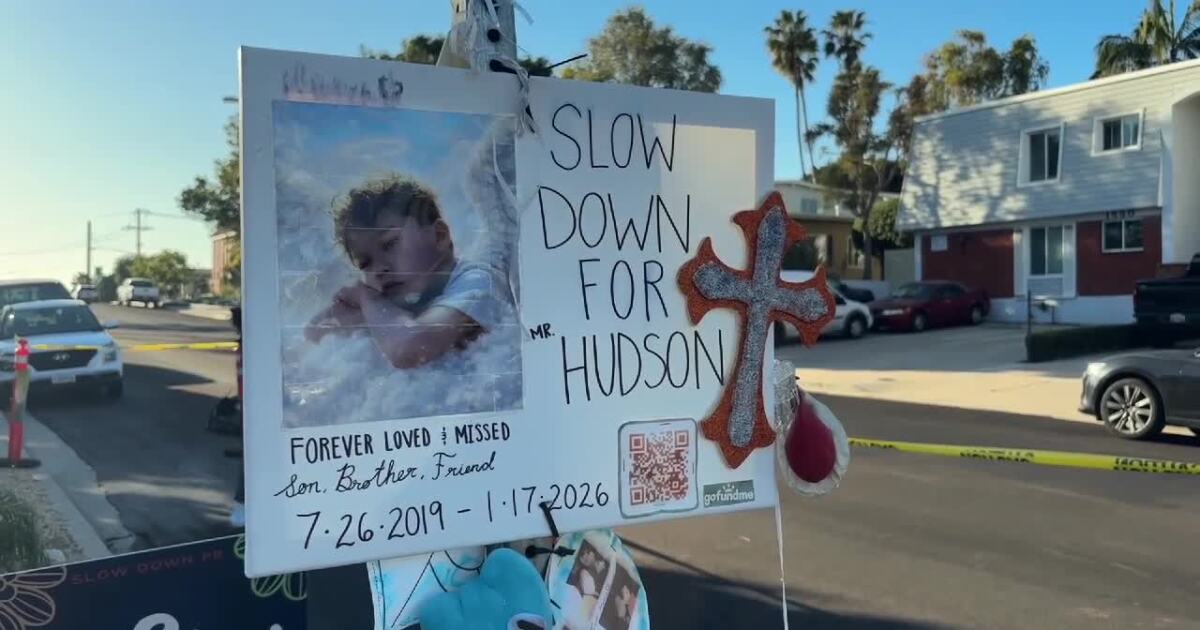 Community honors 6-year-old killed in Pacific Beach hit-and-run