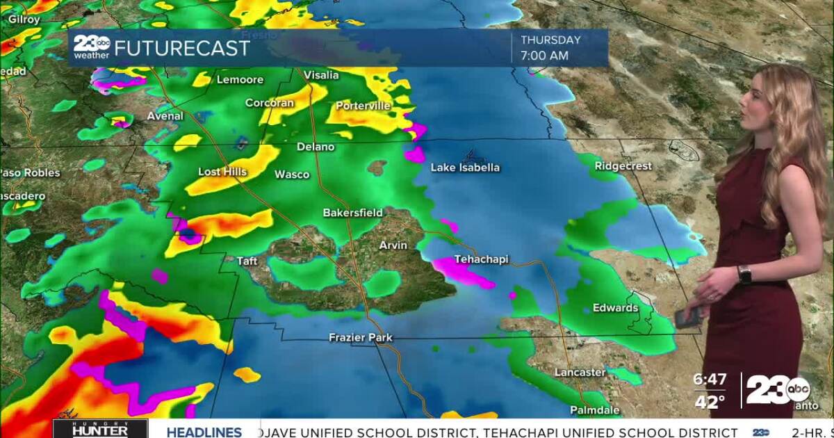 Snowy Wednesday morning in the mountains