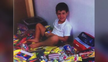 High school senior's decade-long mission brings school supplies to sick kids
