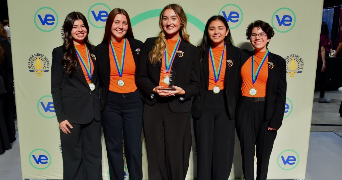 Centennial High wins first place in the statewide Virtual Enterprise Conference