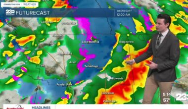 More waves of rain and snow