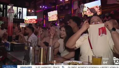 Crowds pack downtown San Diego Bar for 'Benito Bowl'
