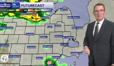 Isolated storms this evening, rain chances Friday