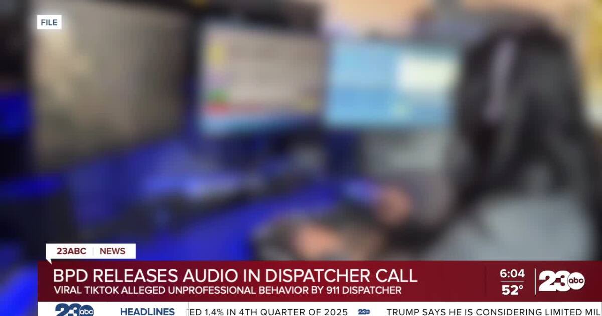 Bakersfield police respond to viral TikTok with 911 call audio