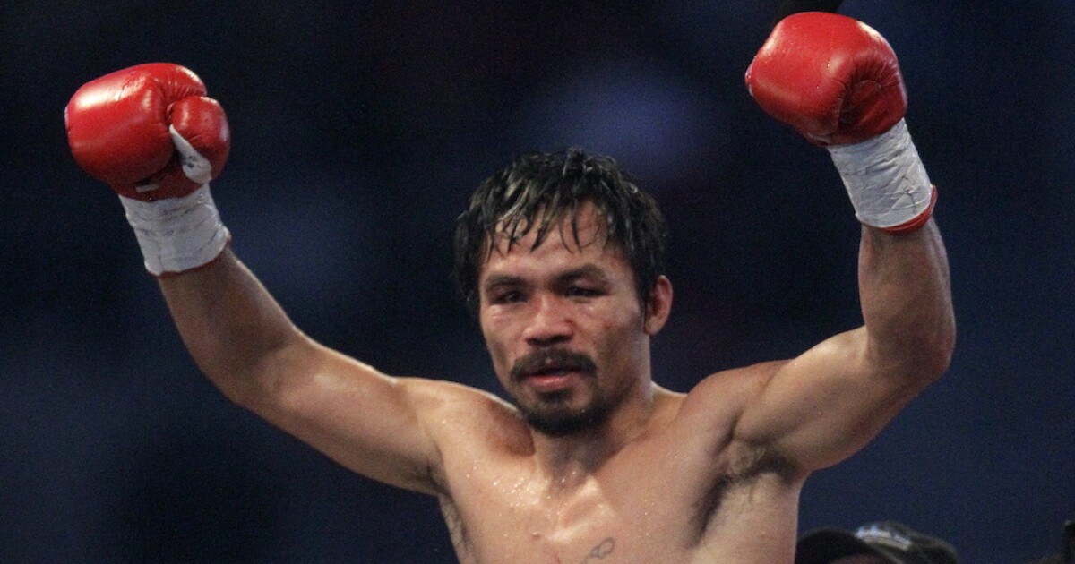 Manny Pacquiao to fight for San Diego TJ's boxing team