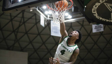 Rainbows fight off Long Beach State’s late rally for road win