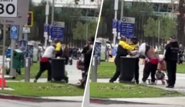 West Hollywood Security Ambassador fights a homeless man – NBC Los Angeles