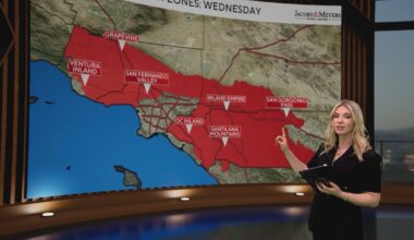 Santa Ana winds to bring warmer weather to Southern California