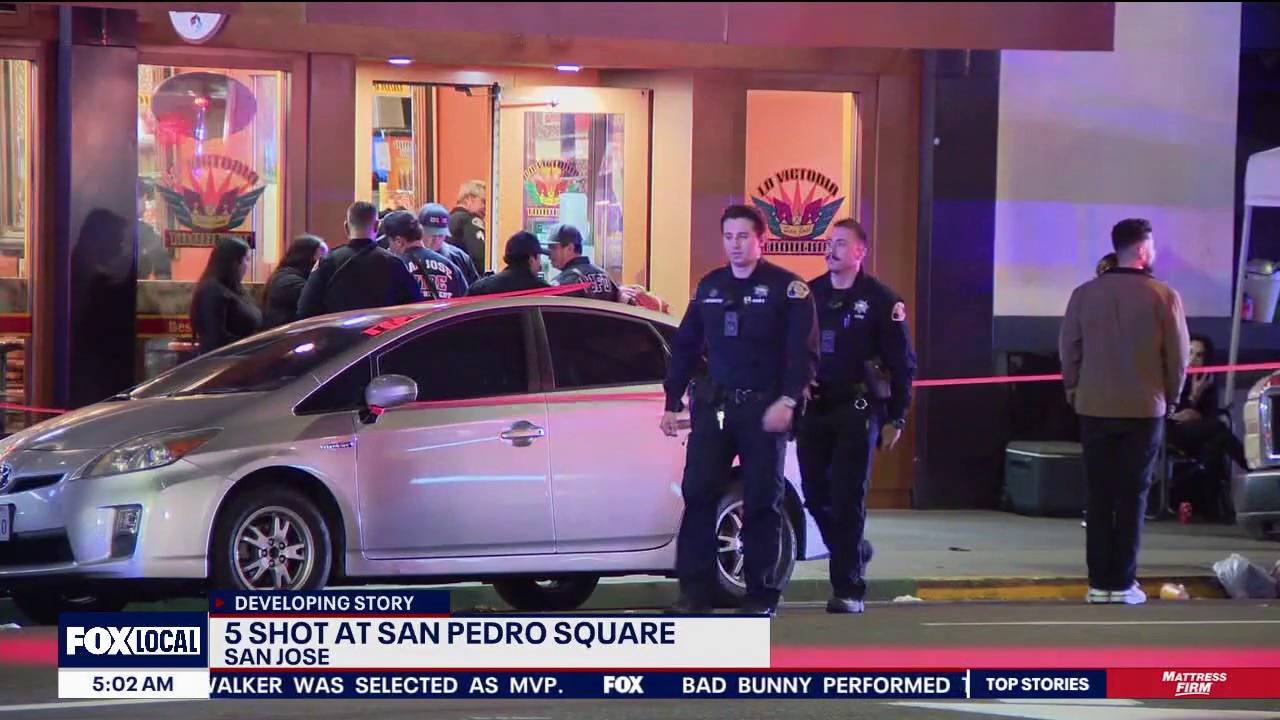 5 shot in San Jose after Super Bowl party 