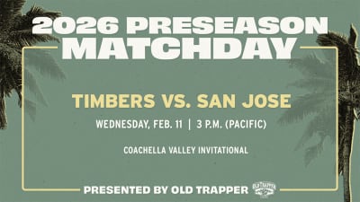 REPLAY | Timbers lose 3-2 against San Jose Earthquakes in Coachella Valley Invitational