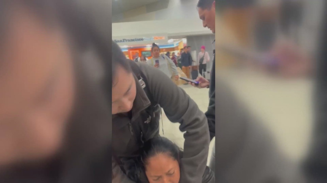 Video of Sacramento mother detained at SFO sparks outrage, questions
