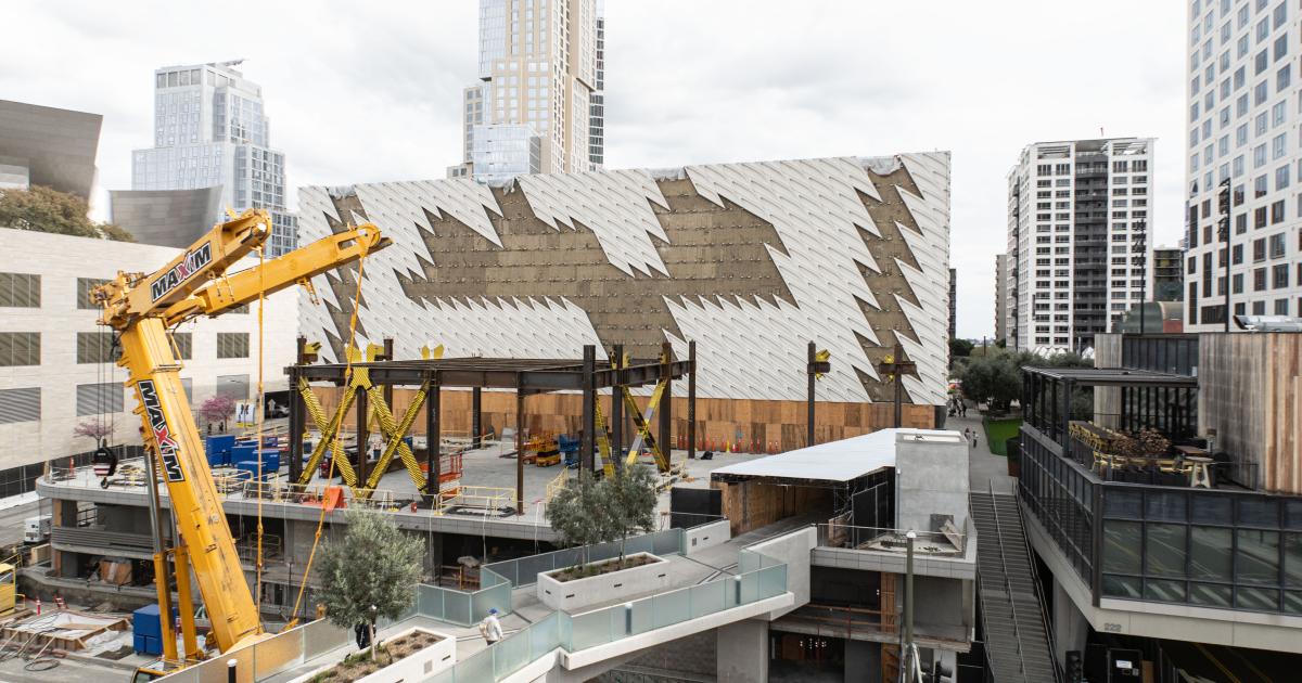 Construction ramps up for The Broad's $100M expansion in DTLA