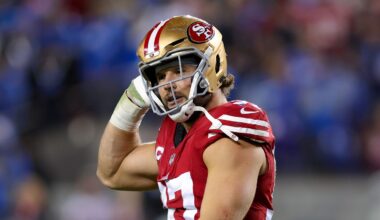 San Francisco 49ers pass-rusher Nick Bosa and Chiefs pass-rusher Mike Danna