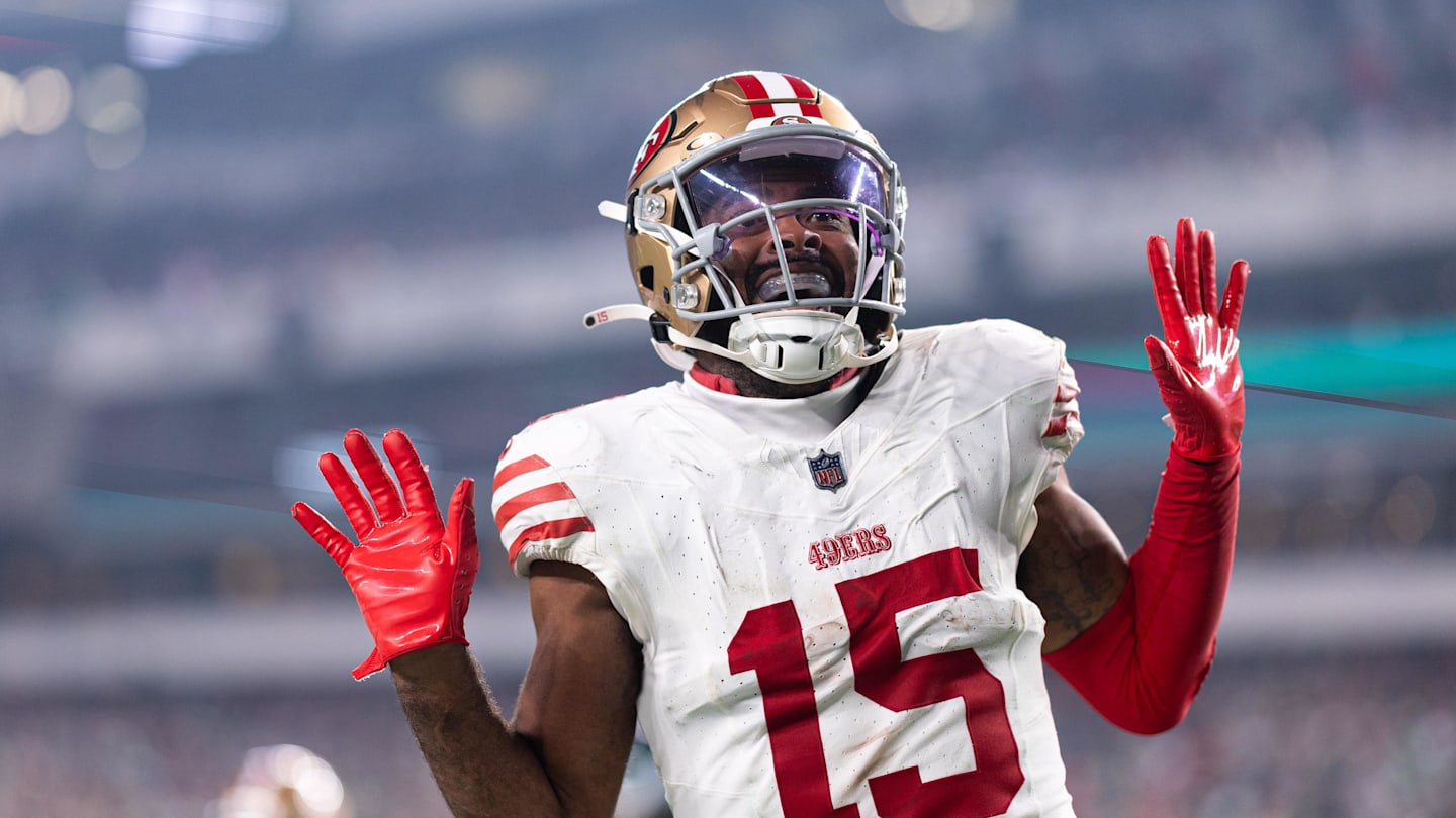 San Francisco 49ers wide receiver Jauan Jennings (15)