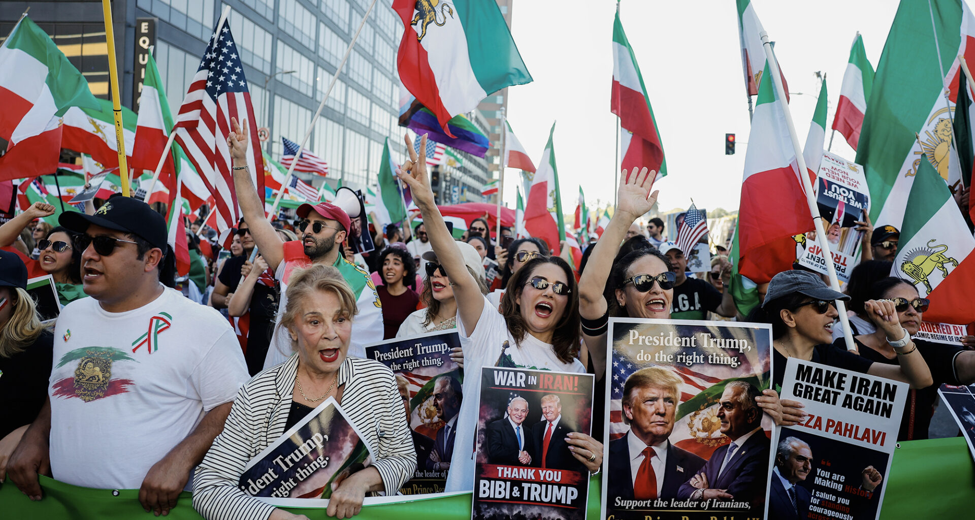 Newsom, California Dems slam Trump on Iran