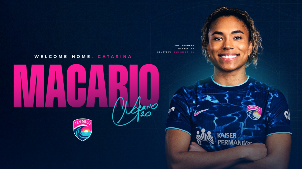 San Diego Wave FC Acquire U.S. Women’s National Team Forward Catarina Macario