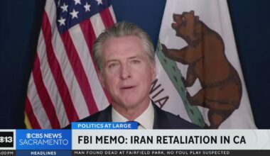 Gov. Newsom addresses alleged Iran drone attacks targeting California