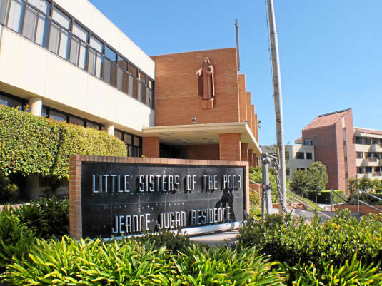 Little Sisters of the Poor facility in San Pedro. Photo...