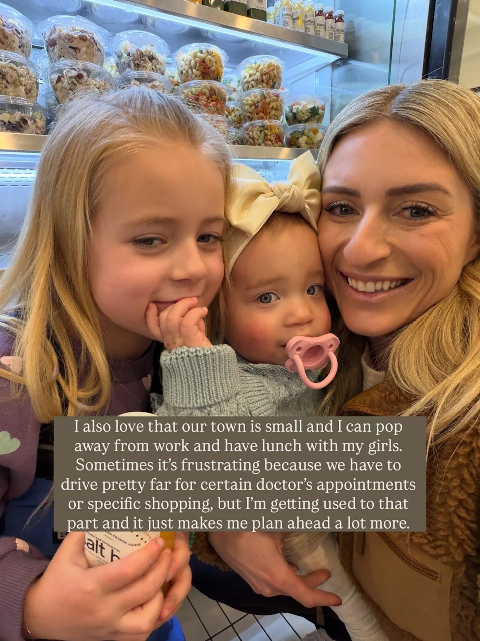 The mom noted that the move wasn't spontaneous, but it wasn't exactly planned either. <span class="image-credit">(jasminerothofficial/Instagram)</span>